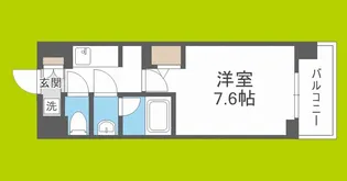 リッツ加島【12階】の間取り
