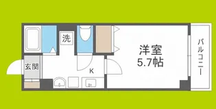 IF城北【3階】の間取り