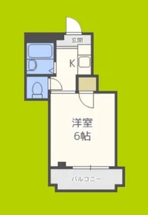 サンライフ【5階】の間取り