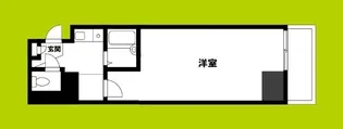 アバンダンス天神橋【3階】の間取り