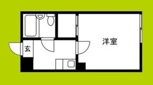 ルーモ矢田II【4階】の間取り