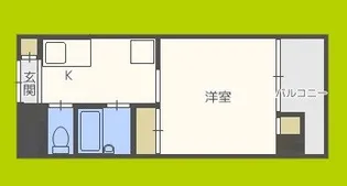 FIVEONE【3階】の間取り