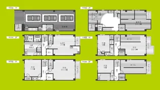 大阪府大阪市天王寺区真法院町【一戸建】の間取り