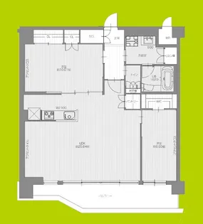 プレジオ宝塚ASIAN【6階】の間取り