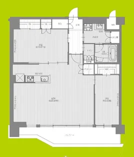 プレジオ宝塚ASIAN【6階】の間取り