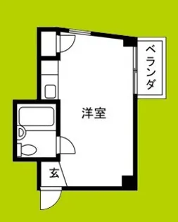 1Rの間取り画像