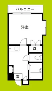 1Kの間取り画像