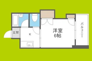 FM Nakazaki I【10階】の間取り