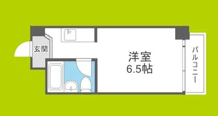 都島セントラルマンション【6階】の間取り