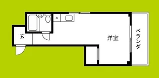 フリーディオ新森【2階】の間取り