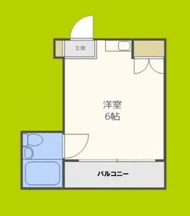 プレアール山之内II【3階】の間取り