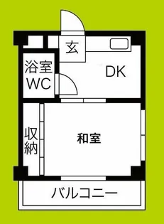 ミヤコビル【5階】の間取り