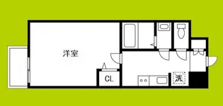 アドバンス大阪ヴェンティ【10階】の間取り