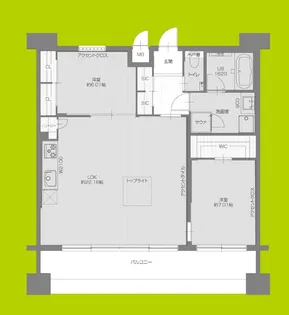 プレジオ東三国【11階】の間取り