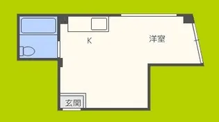 井上ビル【5階】の間取り