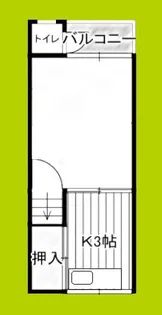 大阪府大阪市港区三先2丁目【一戸建】の間取り