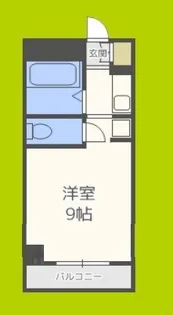 デイグラン上新庄【6階】の間取り