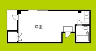 メサ太子橋【5階】の間取り