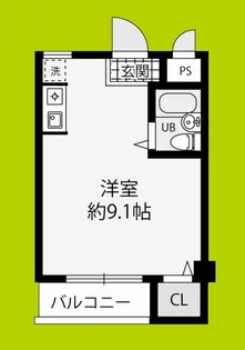コーポリバージュ【3階】の間取り
