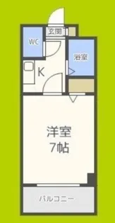 M’プラザ城東【8階】の間取り