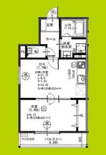 アート総持寺駅前【1階】の間取り