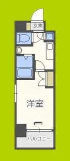 ジュネーゼ梅田北プラウディア【2階】の間取り