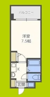 ArkOne【5階】の間取り