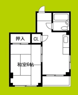 長野ビル【3階】の間取り