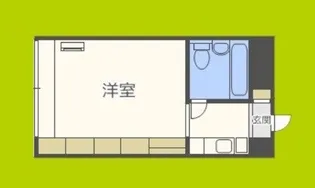 メネダス【4階】の間取り