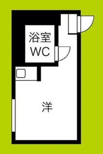 エホール東田辺【1階】の間取り