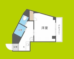 宝ハイツ【5階】の間取り