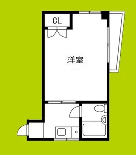 ハイツプリメーロ【1階】の間取り