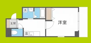 1Kの間取り画像