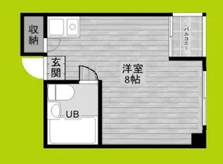 Lilac Part I【3階】の間取り