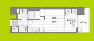 S-RESIDENCE天満橋ar【6階】の間取り