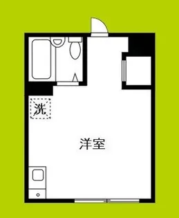 旭ハイツ【1階】の間取り