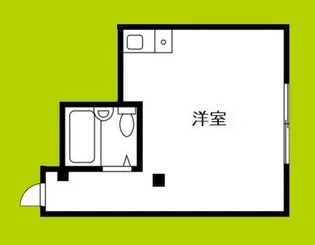 旭ハイツ【2階】の間取り