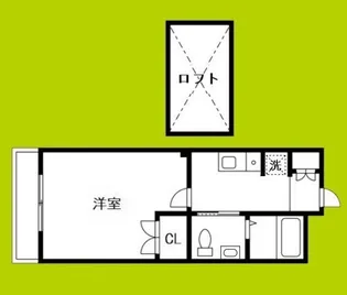 W.O.B.レマーニー昭和町【5階】の間取り