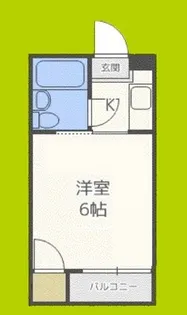 シャトルスギモト【2階】の間取り