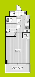 ビジタル丸山通5【6階】の間取り