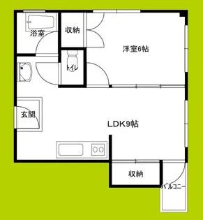 メゾン富地【3階】の間取り