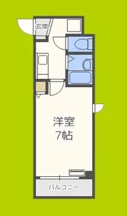 ロイヤルカーサ阿倍野【3階】の間取り