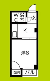昭和町ホワイトハイツ【3階】の間取り