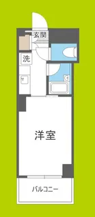 セレッソコート梅田東【2階】の間取り