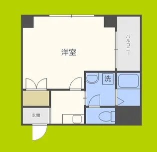 IF都島【2階】の間取り