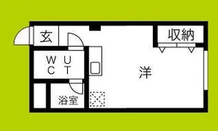 鴫野センタービル【4階】の間取り