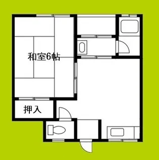コーポ小松【3階】の間取り
