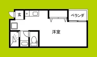 ハウス嘉【2階】の間取り