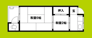 森田文化【2階】の間取り