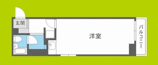エルデ大手前【11階】の間取り